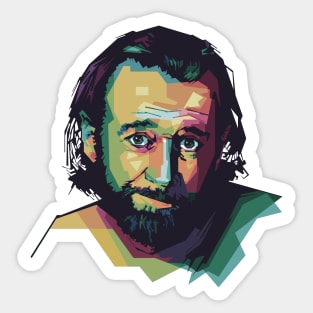 George Carlin Pop Art Sticker